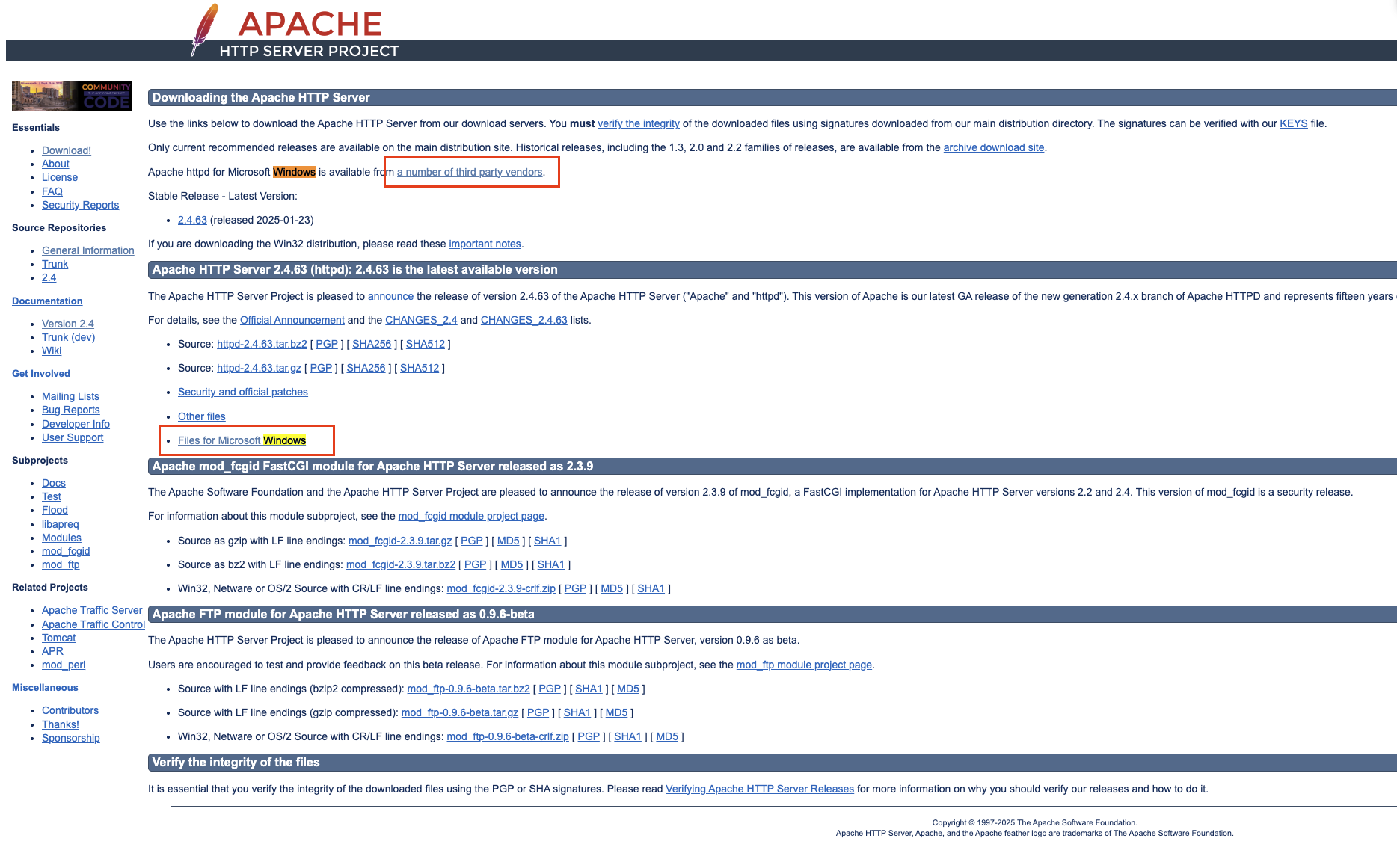 apache-homepage