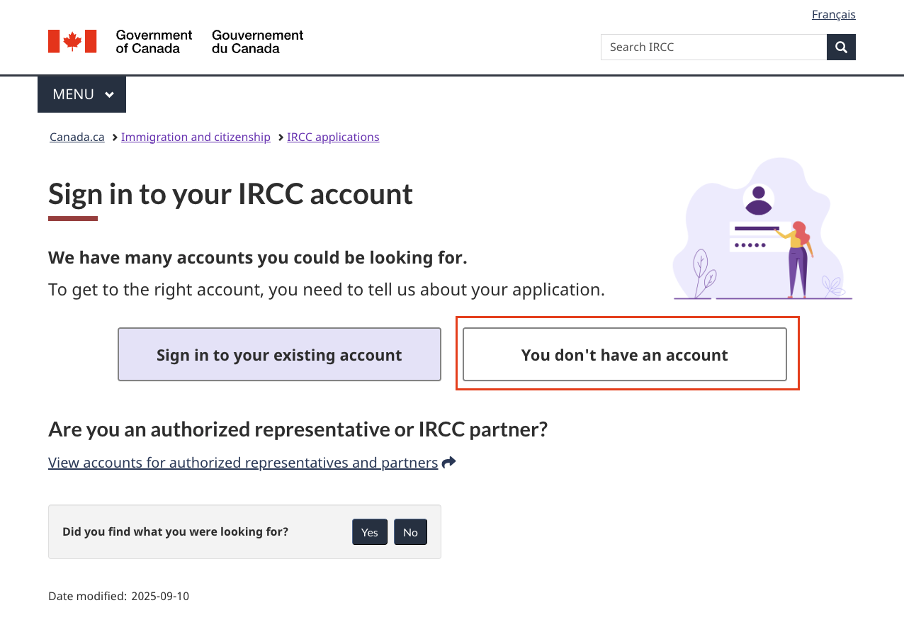ircc-no-account
