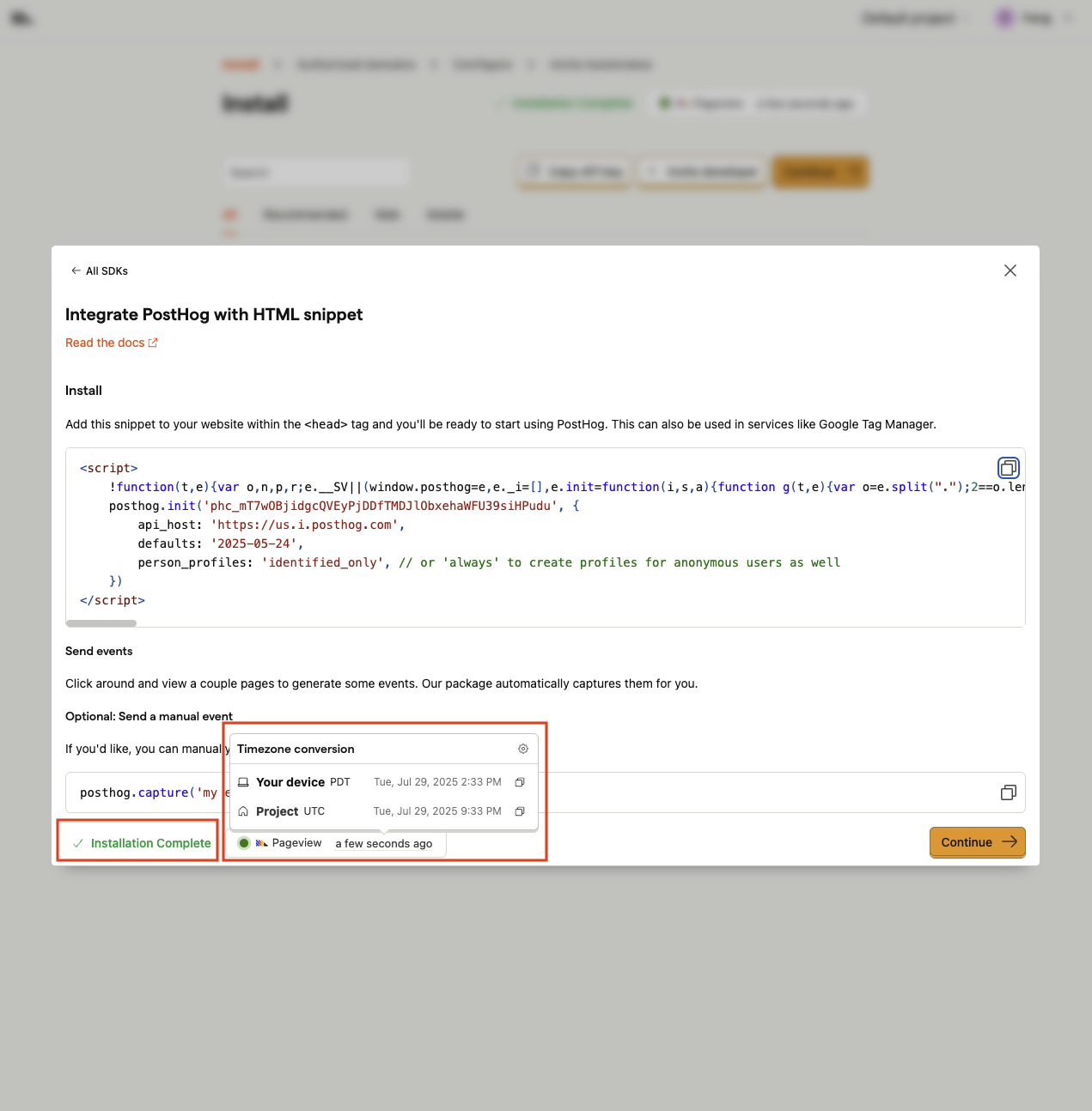 install-posthog-html-complete